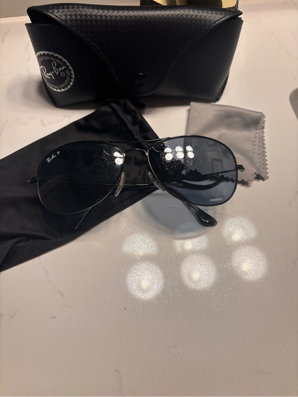 Ray Ban black sunglasses